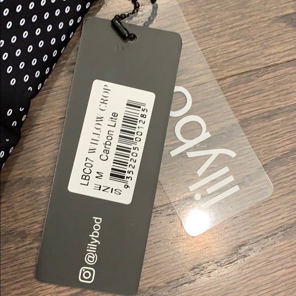 NWT Lily Bod - Willow Crop (M) - Carbon - Picture 3 of 5